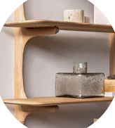 Wall shelves