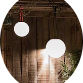 Outdoor ceiling lamps