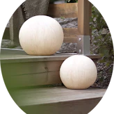 Outdoor floor lamps