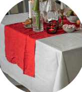 Christmas tablecloths