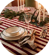 Christmas Table Setting